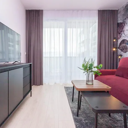 Apartly- Riverside & Balkon, Widok シュチェチン