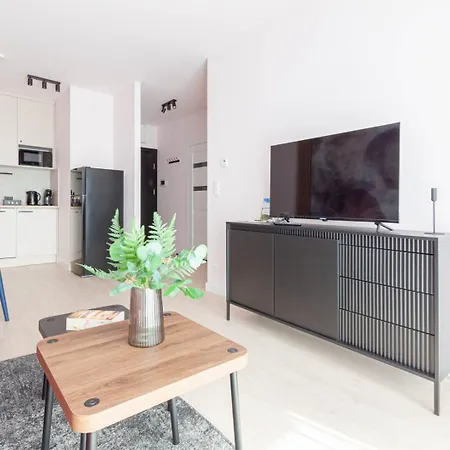 Apartly- Riverside & Balkon, Widok アパート シュチェチン