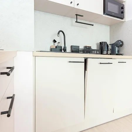 アパート Apartly- Riverside & Balkon, Widok シュチェチン