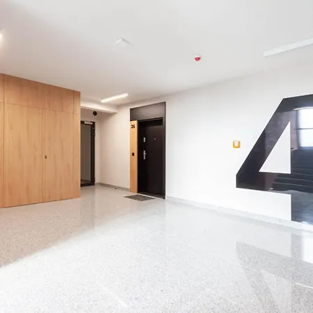 Apartly- Riverside & Balkon, Widok アパート